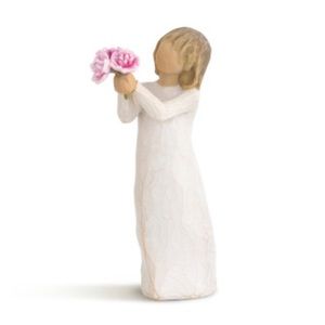 Hallmark Demdaco Willow Tree Thank You Collection Angel Resin Figurine New